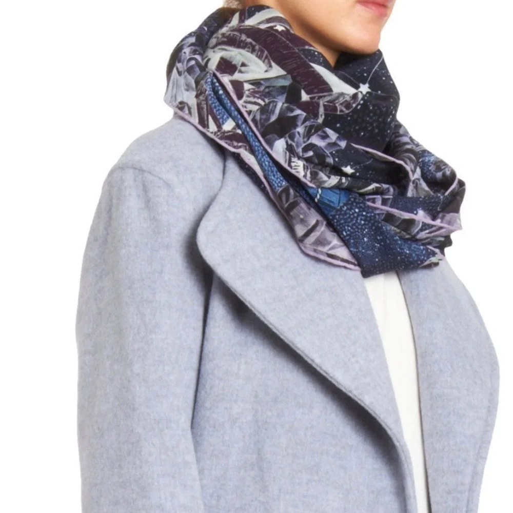 Forget Me Not Meteorite Scarf - Picture 2 of 6